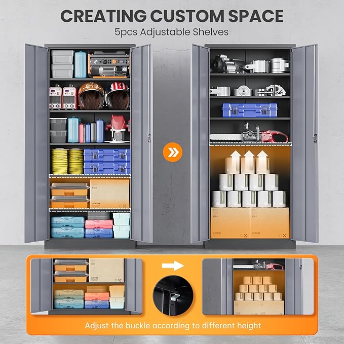 Metal Garage Storage Cabinets - Image 4