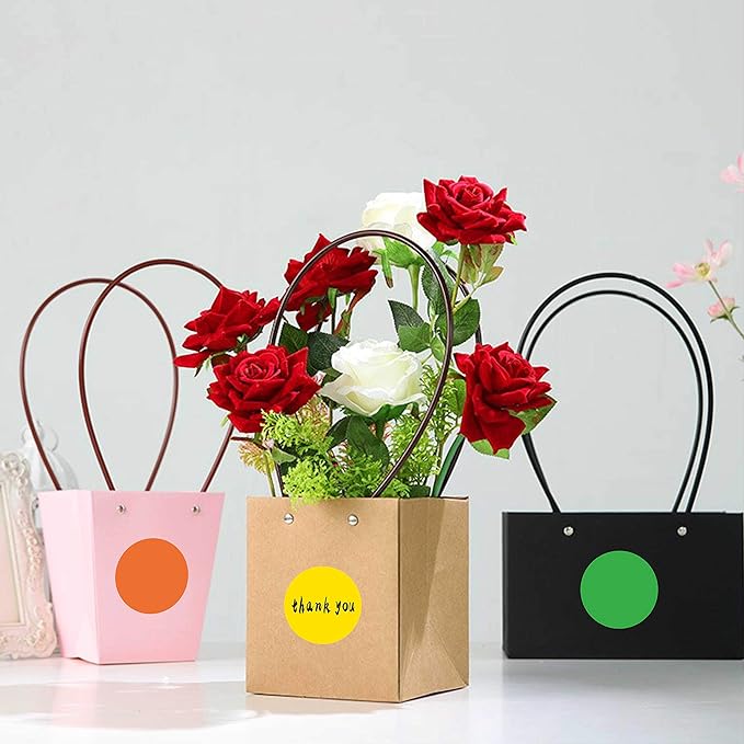 PARLAIM 2000PCS 3 Inch Round Color-Code Circle Dot Sticker Labels, 4 Rolls - Image 5