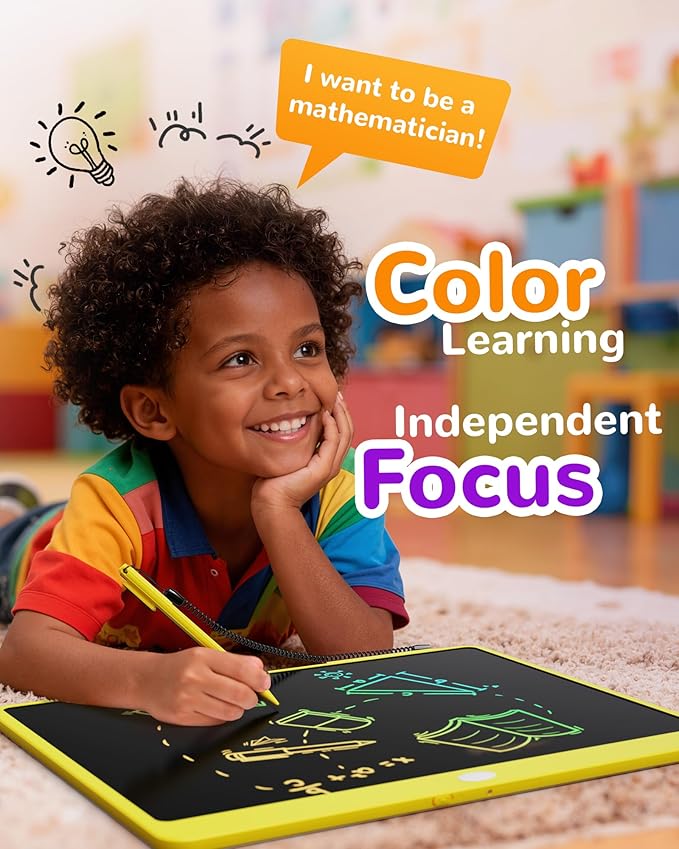 KOKODI LCD Writing Tablet, 16 Inch Colorful Toddler Doodle Board Drawing Tablet - Image 4