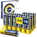 Allmax AA Maximum Power Alkaline Double A Batteries – Ultra Long-Lasting by AllmaxBatteryInc