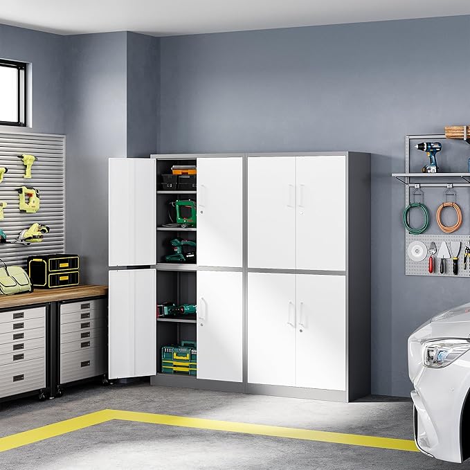 Letaya Metal Storage Cabinet - Image 4