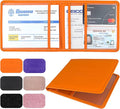 Car Registration and Insurance Holder, Leather Registration and Insurance Card by LumiMokki