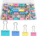 Binder Clips Assorted Sizes, 4 Sizes Cute Binder Clips Large Medium Binder Clip by Unknown