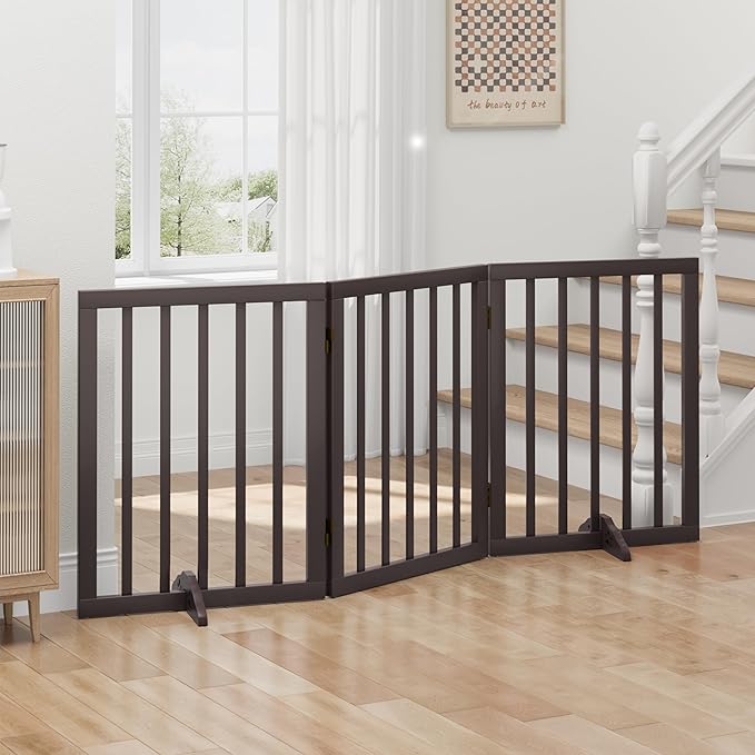 Freestanding Foldable Dog Gate - Image 3