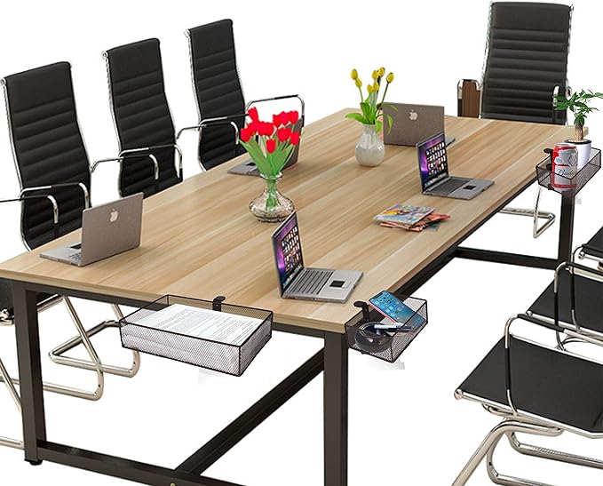 Clip-on desk organizer, stationery organizers, can be clipped around the table - Image 2