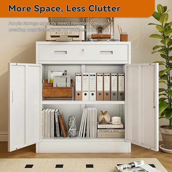 BESFUR Metal Storage Cabinet - Image 8