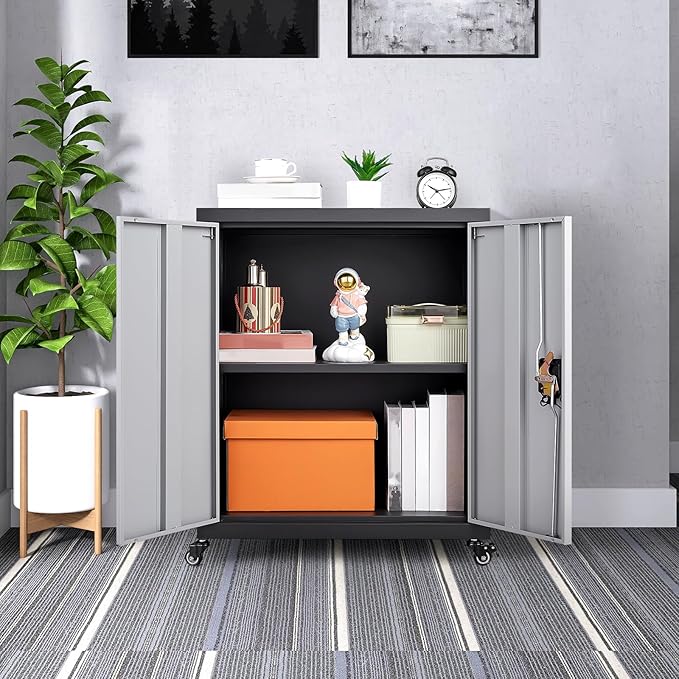 GREATMEET Metal Storage Cabinet - Image 2