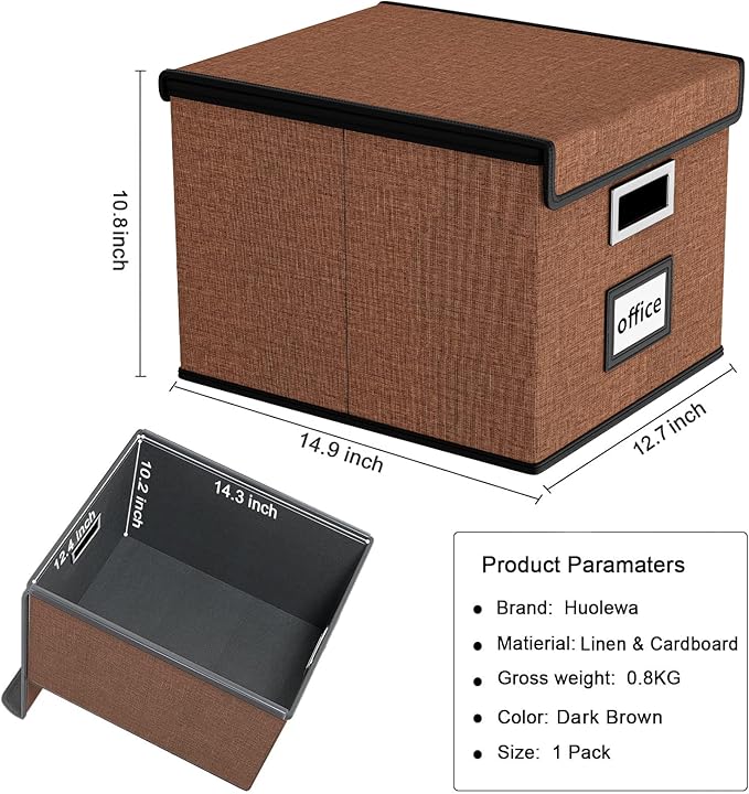 Huolewa Upgrade Portable File Organizer Box - Image 6