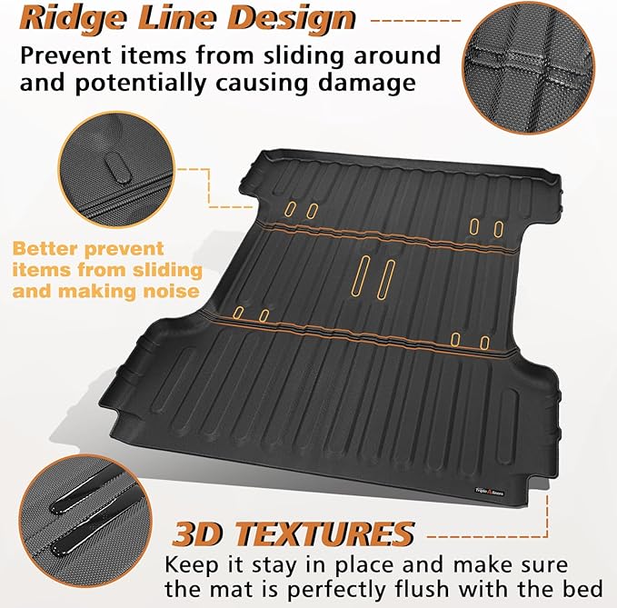 TripleAliners Truck Bed Mat Compatible - Image 5