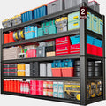 68" Wide Heavy Duty Garage Shelving Units, 5-Tier Deep Storage Shelves by SKZNSA