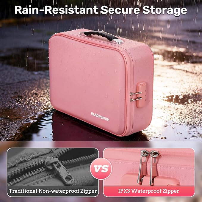 BlackSmith Fireproof Document Box, 4200°F Heat Resistant & Waterproof Hard Case - Image 2