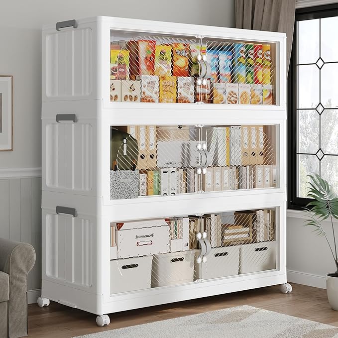 480QT Extra Large Stackable Storage Bins by Fangtueh