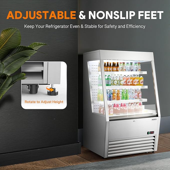 Wilprep Commercial Display Refrigerator, Grab and Go Display Refrigerator - Image 4
