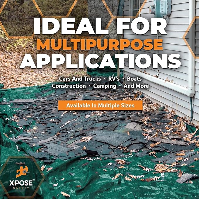 Heavy Duty Poly Tarp 40' x 40' - Image 6