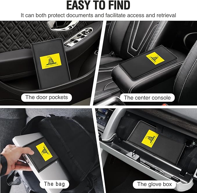 Car Insurance and Registration Card Holder | - Image 5