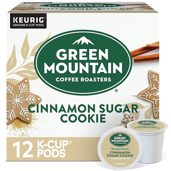 Green Mountain Coffee Roasters light roast Pod Cinnamon Sugar Cookie Coffee by GreenMountainCoffeeRoasters
