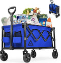 Wagon Cart Shopping Foldable Folding Collapsible by Muarch