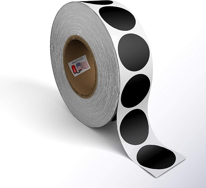 Kenco Color Coding Circle Dot Sticker Labels on a roll by KENCO