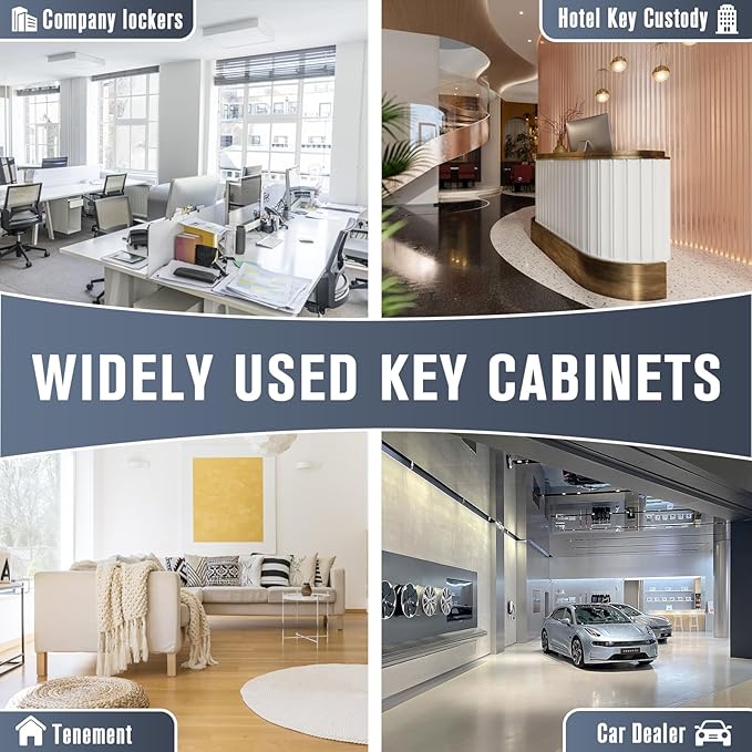 Key Cabinets, Key Organizer Box, Key Cabinet Wall Mount, Key Lock Box Wall Mount - Image 4
