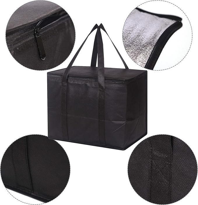 Set of 2 Large Insulated Reusable Grocery Bags - Image 4