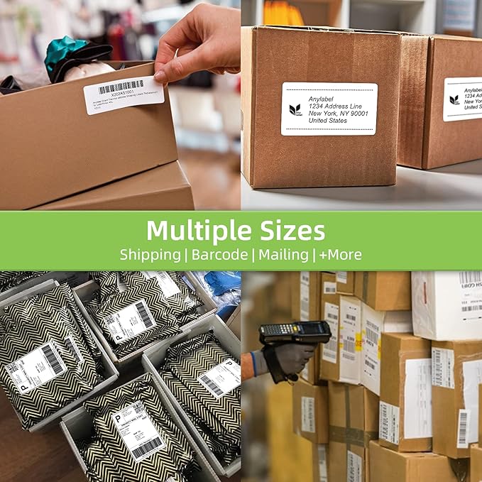 Compatible 4.07" x 6.4" Die-Cut Large Labels Replacement - Image 7