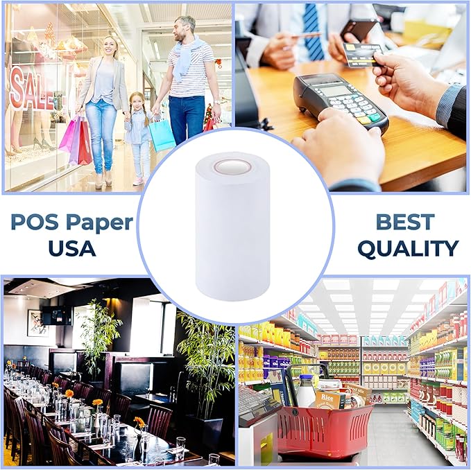 4" x 80' Premium Heavy Thermal Paper - Image 6