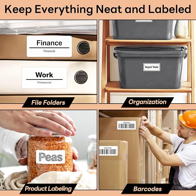 Compatible DYMO 30336 Direct Thermal Multipurpose Labels, Address & Barcode - Image 4