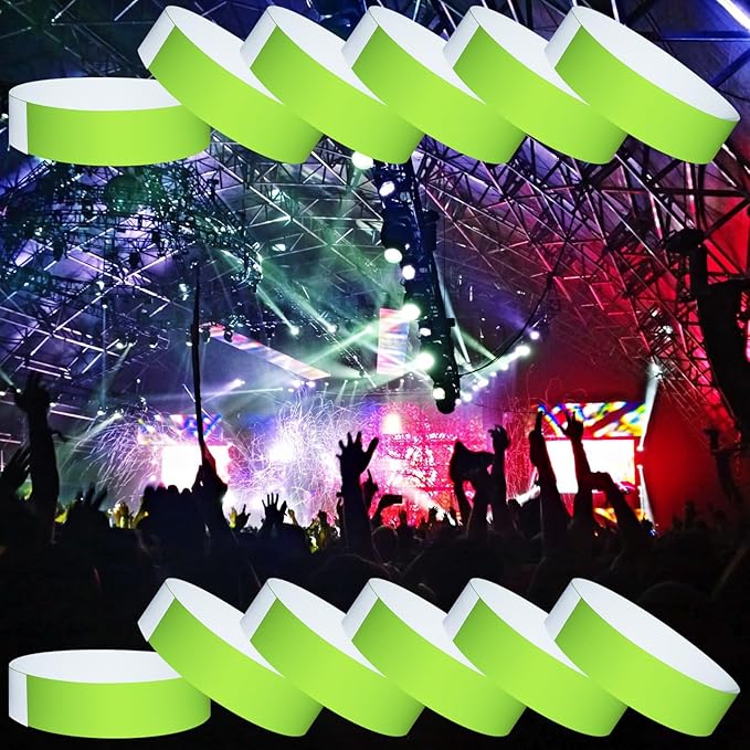 1200 Pcs Plastic Paper Wristbands - Image 5