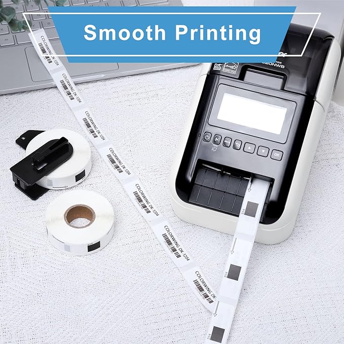 COLORWING Labels Compatible for Brother DK-1204, Use - Image 4