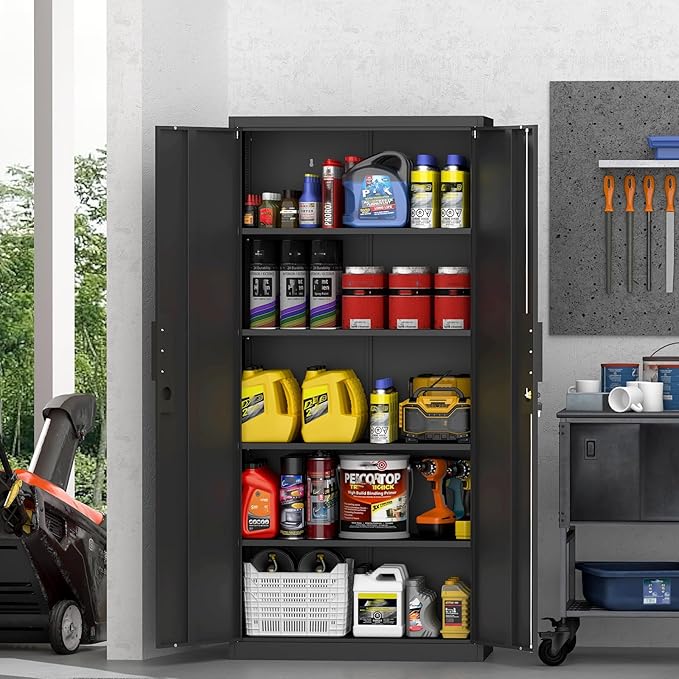 Metal Garage Storage Cabinets, Locking Garage Cabinets - Image 8