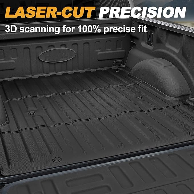 Truck Bed Mat for Ford F150 2015-2025, All Weather Trunk Bed Liner for 2025 - Image 2