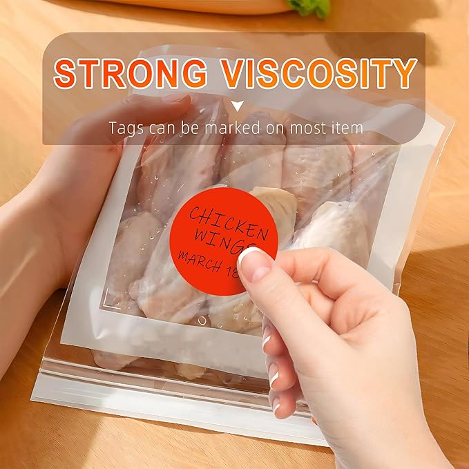 Easy to Use 2 Inch Round Red Color - Image 5