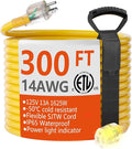 HUANCHAIN 300 ft 14/3 Gauge Heavy Duty Outdoor Extension Cord Waterproof by huanchain
