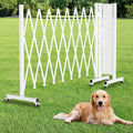 Expandable Driveway Gate for Outdoor Fence, Accordion Fence for Dogs Outside by THEYFIRST