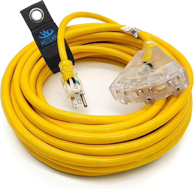 100 ft Outdoor Extension Cord Waterproof by WattsWire