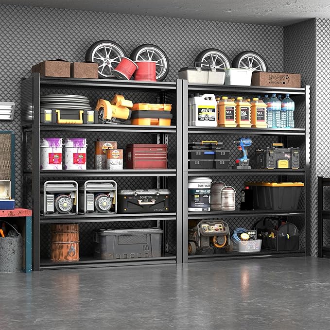 Metal Garage Shelving Unit - Image 9