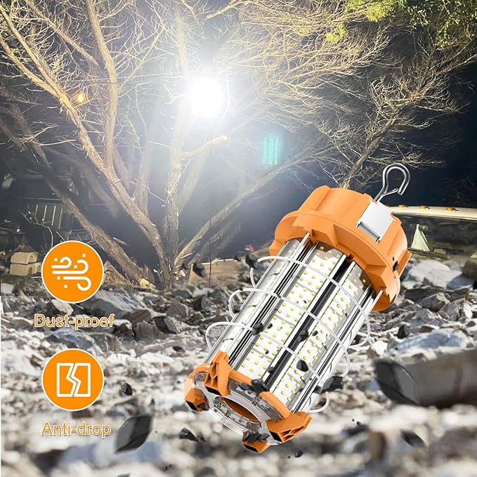 250W LED Temporary Work Light 37500Lm 5000K Construction Lights Led Work Light - Image 3