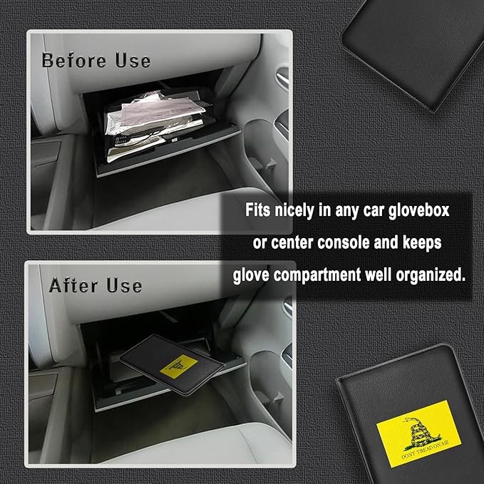 Car Insurance and Registration Card Holder | - Image 3