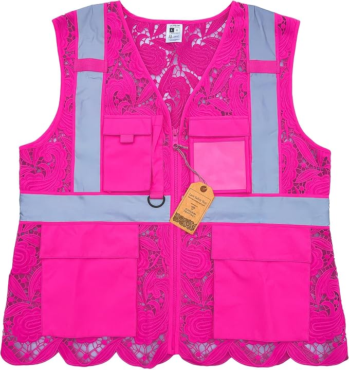 Lace-Mesh Safety Vest for Women & Men by TheOriginalLaceSafetyVest