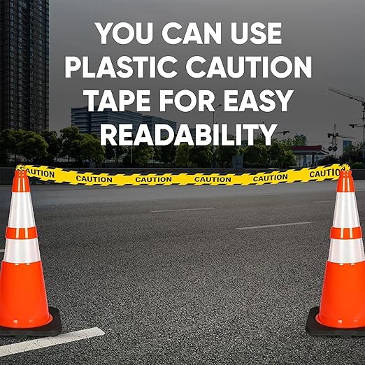 Pyle 28" Traffic Cones, Parking Lots, Sports Training, and Construction Zones - Image 9