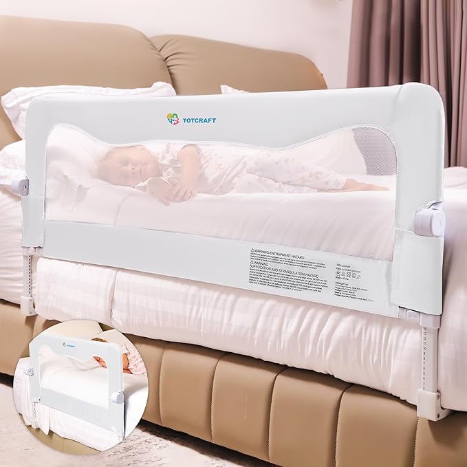 TotCraft FlexGuard Adjustable Length & Height Bed Rail - Image 9