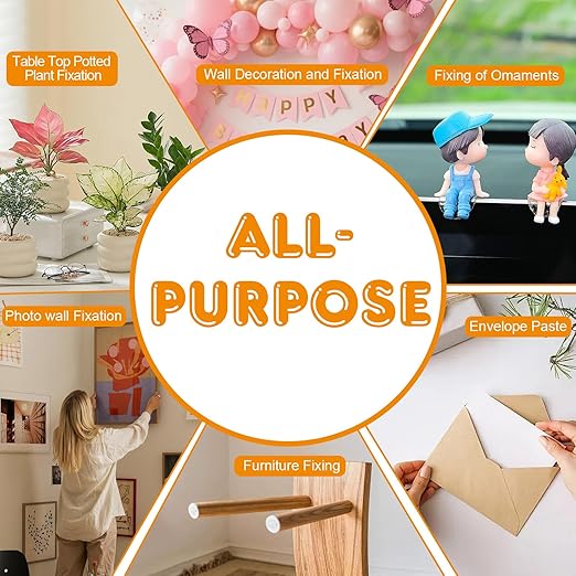 480 PCS Double Sided Tape Adhesive Dots Stickers, Waterproof No Trace Sticky - Image 6
