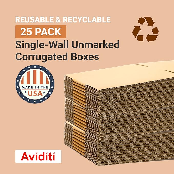 AVIDITI 15 x 10 x 14 Corrugated Cardboard Boxes, Medium 15"L x 10"W x 14"H - Image 4