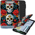 Clipboard with Storage Box & Pen Holder, Heavy Duty Clip Boards 8.5x11 by Unknown