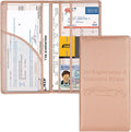 Cacturism Car Registration and Insurance Holder, Vehicle Glove Box Car by CACTURISM