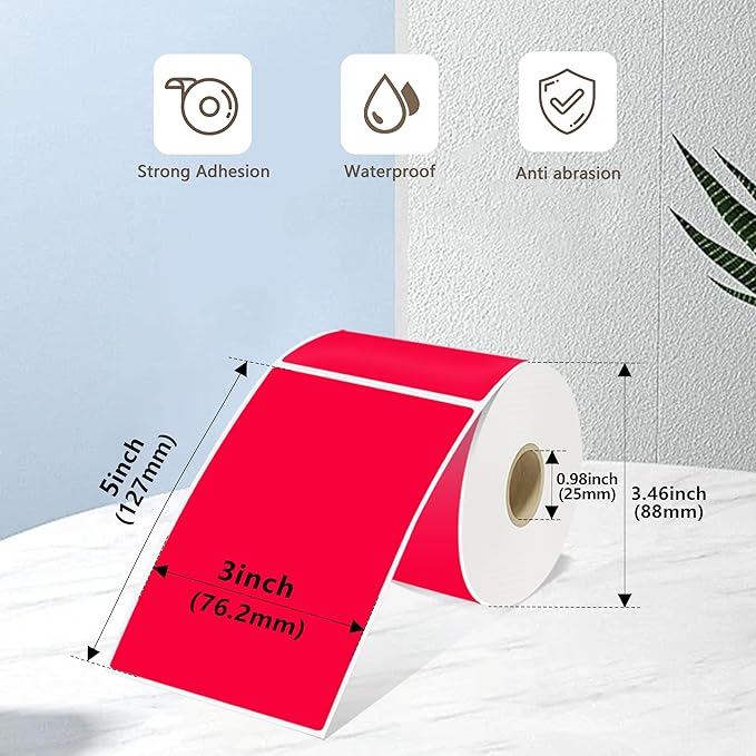 3x5 Inch Thermal Label Stickers, Moving Boxes, Address & Inventory Organization - Image 3