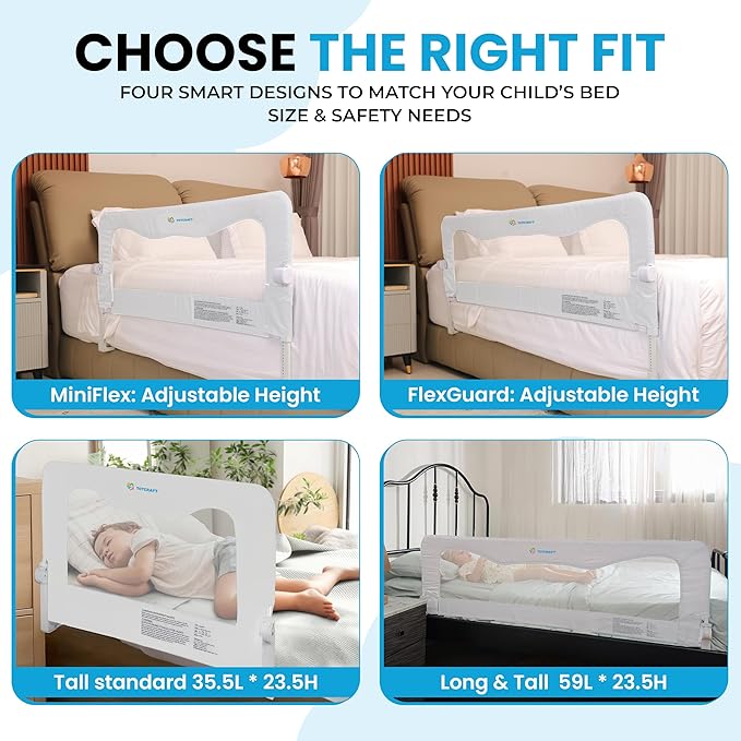 TotCraft Bed Rail for Toddlers & Infants – Universal Toddler Bed Rails for Twin - Image 3