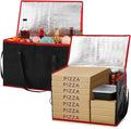 Maxcheck 2 Pcs Insulated Bags for Food Delivery XXXL Large Capacity Hot Grocery by Maxcheck