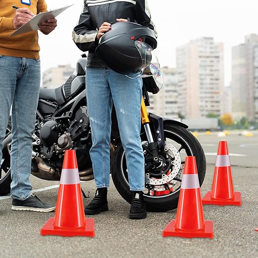 Traffic Safety Cones 18 Inch 6 Pack - Image 7