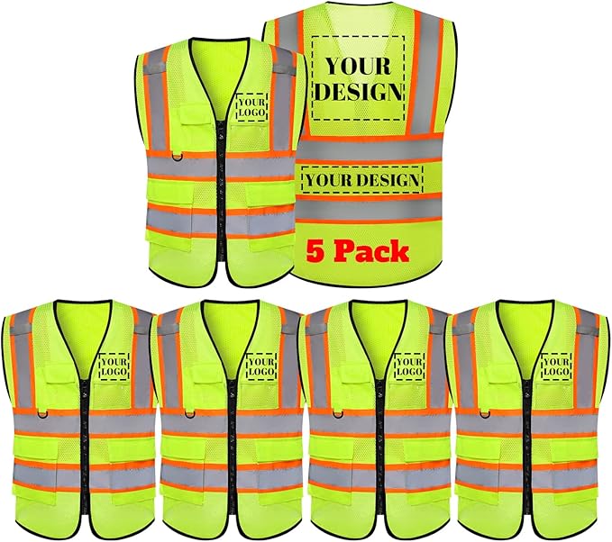Safety Vest Reflective High Visibility by evershare